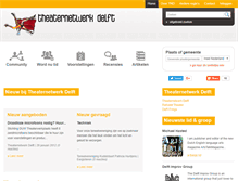 Tablet Screenshot of delft.theaternetwerk.nl